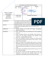 SPO Alur Skrining COVID-19 Di Poli