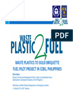 Waste Plastic To Fuel