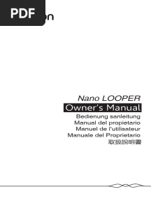 Ammon Nano Looper Manual