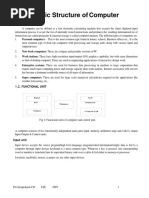 Basic Structure of Computer: 1.2. Functional Unit