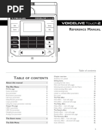 VoiceLive Touch 2 Reference Manual - English - TC-Helicon