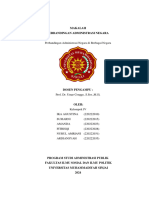 MAKALAH PERBANDINGAN ADMINISTRASI NEGARA