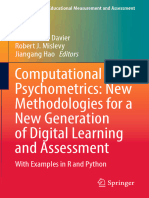 Computational Psychometrics: New Methodologies For A New Generation of Digital Learning and Assessment
