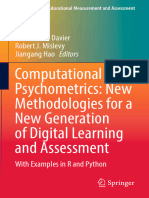 Alina A. von Davier (editor), Robert J. Mislevy (editor), Jiangang Hao (editor) - Computational Psychometrics_ New Methodologies for a New Generation of Digital Learning and Assessment_ W