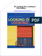 Dwnload full Looking Out Looking In 15Th Edition pdf