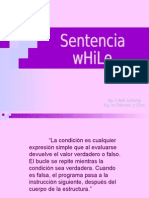 Sentencia While by Friné
