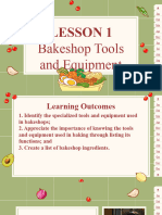 Food and Principles 2 Lesson 1