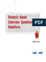 Scenario Based Interview Questions in Salesforce