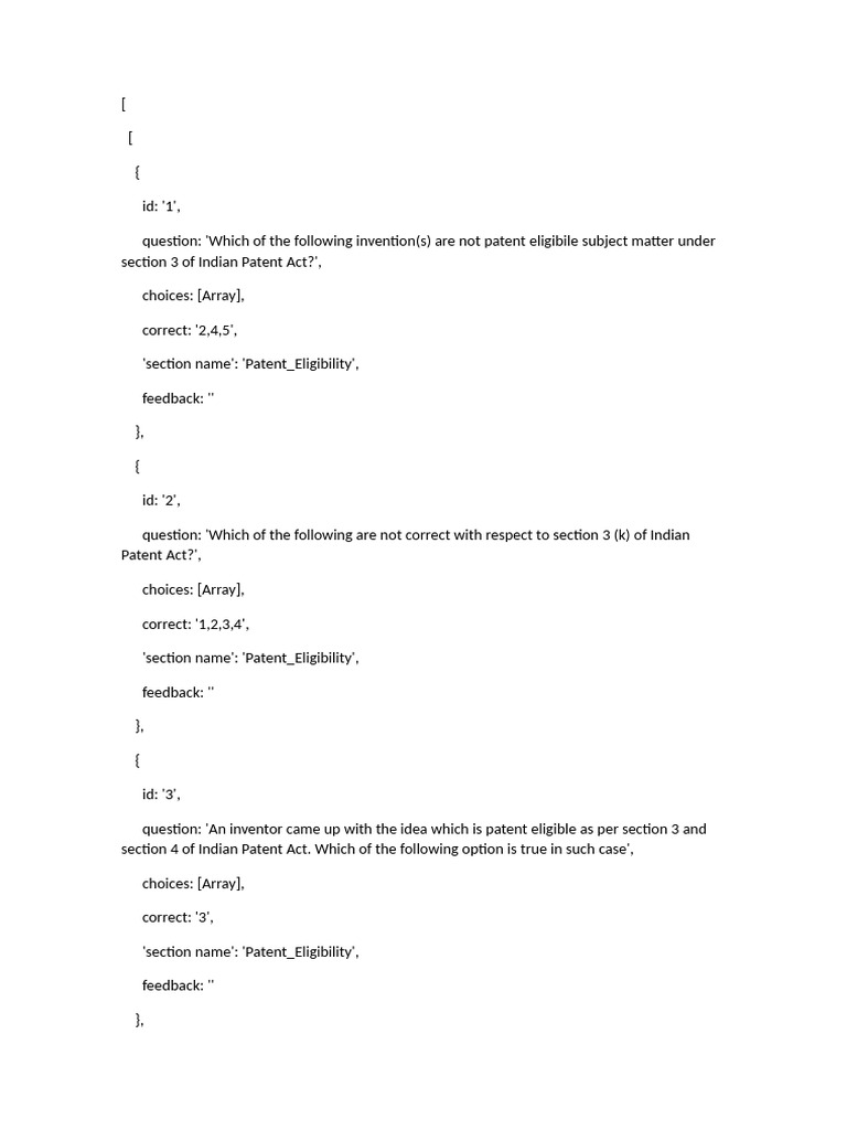 IP Risk Assessment and Patent Eligibility | PDF | Patent Claim ...