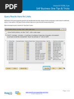 Query Results Have No Limits