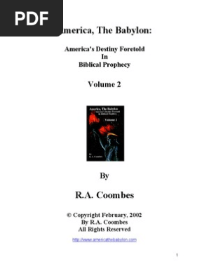 America The Babylon 2 Bible Prophecy Definition