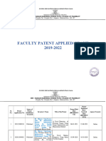 17. Faculty Patent Publications