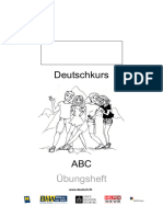 Deutschkurs ABC Uebungsheft