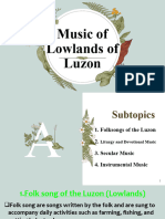 Music of Lowlands of Luzon