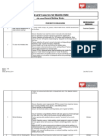 F.03-09 Job Safety Analysis - Welding