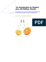 Full Download Test Bank For Introduction To Organic Chemistry 4Th Edition Brown PDF
