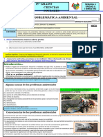 Sesion 6 - CCSS - 5° - Problemática Ambiental