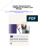 John Murtaghs General Practice Companion Handbook 7Th Edition John Murtagh Full Chapter PDF Scribd