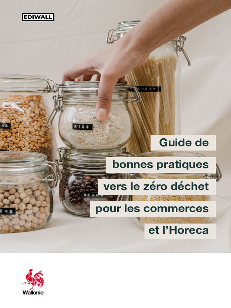 Zéro déchet : Guide pour commerces et Horeca | PDF | Déchets