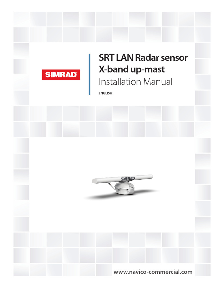 RADAR SIMRAD R-5000 (Sensor Installation Manual) | PDF | Radar ...
