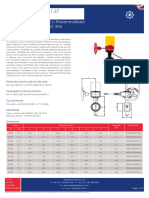 127 B Ds Ro Model 204 Grooved Butterfly Valve pn20 300psi