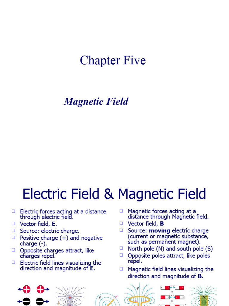 Electric and Magnetic Field Dynamics | PDF | Magnetic Field | Electric ...