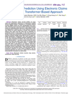 Lung Cancer Prediction Using Electronic Claims Records A Transformer-Based Approach