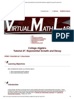 Week 015 Exponential Growth and Decay