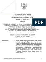 PDF Pergub 11 2016 Kedua Perubahan Pergub 33 Tahun 2013 Tentang PKB BBNKB Januari 2016 E