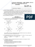 Test paper 8 (answers)