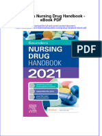 Dwnload full Saunders Nursing Drug Handbook Pdf pdf