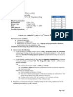 Final Examination FOUN I-2001