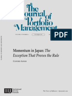 JPM Momentum in Japan - The Exception That Proves the Rule