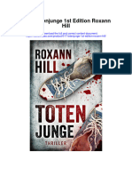 017 Totenjunge 1St Edition Roxann Hill Full Chapter PDF Scribd
