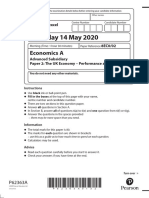 Macro Economics June 2020 With Some Solutions