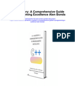 C Mastery A Comprehensive Guide To Programming Excellence Alen Bonds Full Chapter PDF Scribd