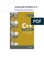 Download C Programming 8Th Ed Edition D S full chapter pdf scribd