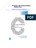 C How To Program 9Th Global Edition Deitel Paul Full Chapter PDF Scribd