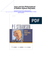 P F Strawson and His Philosophical Legacy 1St Edition Sybren Heyndels Full Chapter PDF Scribd
