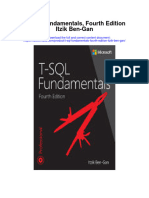 T SQL Fundamentals Fourth Edition Itzik Ben Gan Full Chapter PDF Scribd