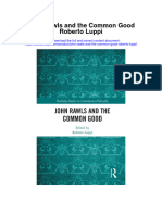John Rawls and The Common Good Roberto Luppi Full Chapter PDF Scribd