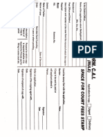 Criminal Certified Form