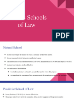 Schools of Law