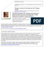 The Effectiveness of Art Therapy Interventions in Reducing Post Traumatic Stress Disorder (PTSD) Symptoms in Pediatric Trauma Patients