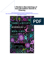 Download Charney Nestlers Neurobiology Of Mental Illness 5Th Edition Dennis S Charney full chapter pdf scribd