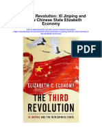 The Third Revolution Xi Jinping and The New Chinese State Elizabeth Economy Full Chapter PDF Scribd