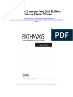 Download Pathways 2 Answer Key 2Nd Edition Rebecca Tarver Chase full chapter pdf scribd