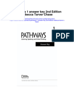 Pathways 1 Answer Key 2Nd Edition Rebecca Tarver Chase Full Chapter PDF Scribd
