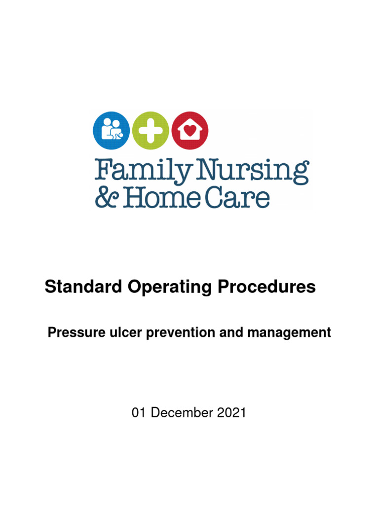 Pressure Ulcer Prevention SOP Guide | PDF | Patient | Health Care