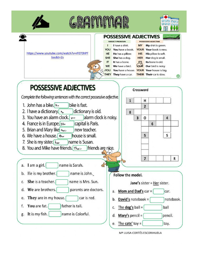 Possessives | PDF